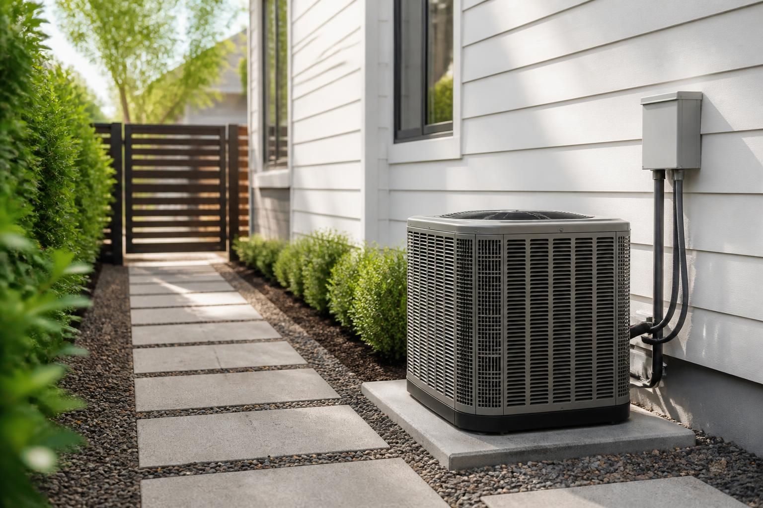 Finished HVAC environment emphasizing comfort and efficiency